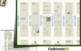 Cultivate Expo 2019 Floorplan - VIsta Farms - 1632